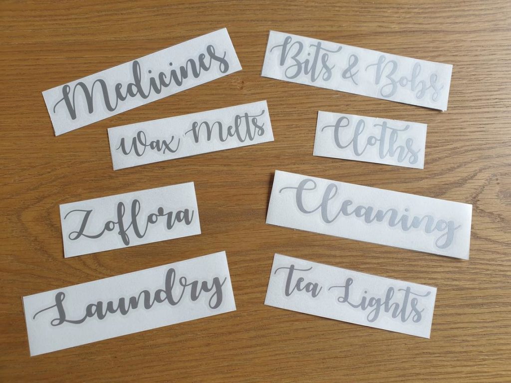 Custom Vinyl Labels Lindsay Loves