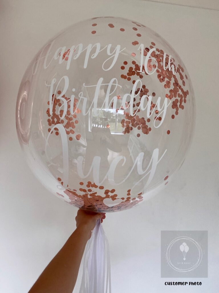 Personalised Balloon Vinyl - Medium - 8