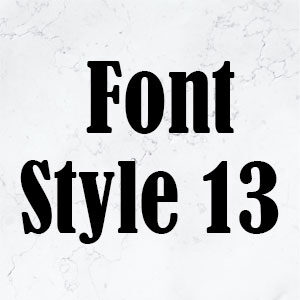 Font Style 13