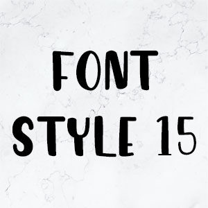 Font Style 15