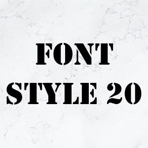 Font Style 20