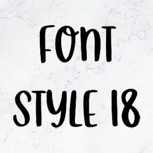Font Style 18
