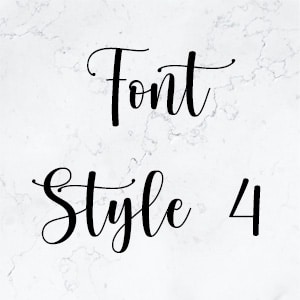Font Style 4