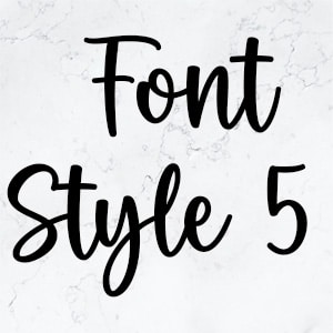 Font Style 5